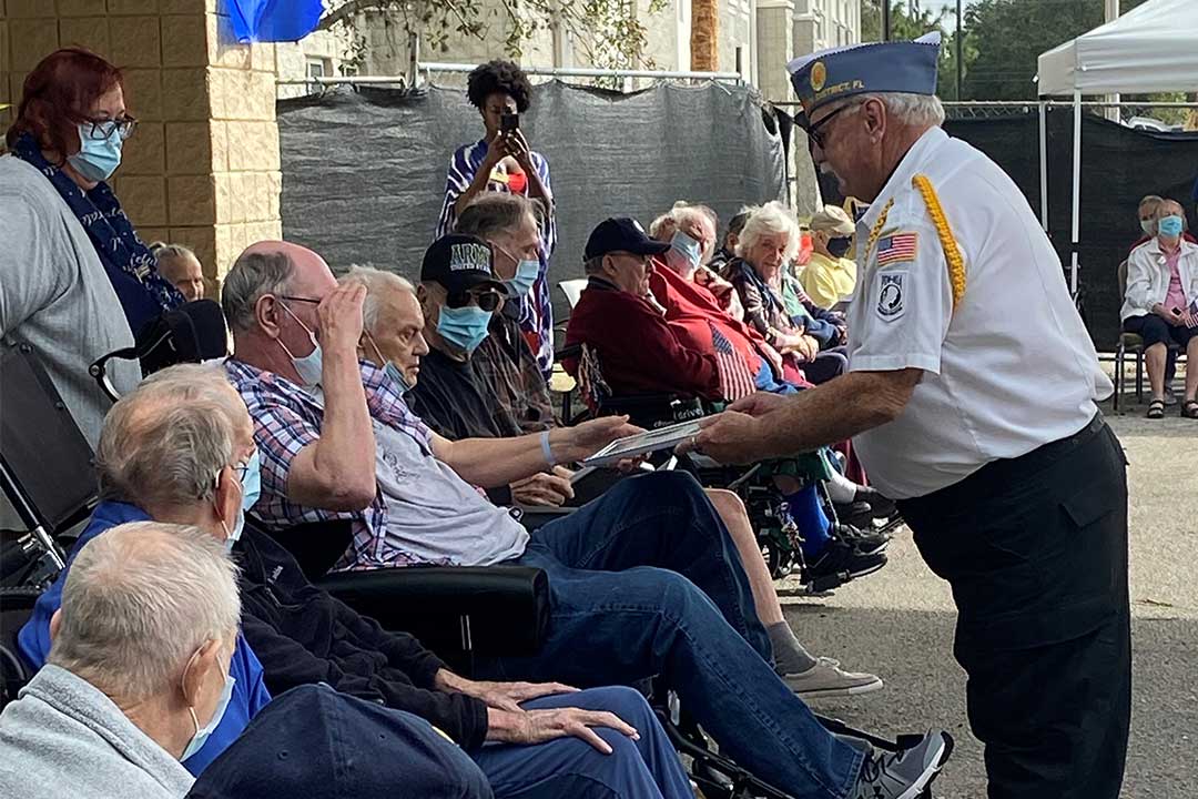 Veteran’s Day Parade Pines of Sarasota